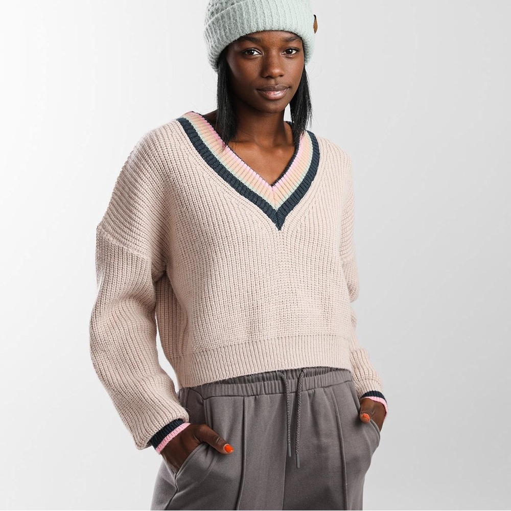 Gilded Intent Open Weave Sweater